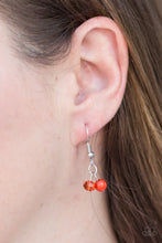 Load image into Gallery viewer, Sparkling Sophistication Orange Necklace