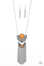 Load image into Gallery viewer, Spirit Trek Orange Necklace