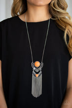 Load image into Gallery viewer, Spirit Trek Orange Necklace