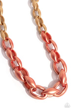 Load image into Gallery viewer, Statement Season Orange Necklace