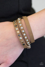 Load image into Gallery viewer, Catwalk Casual Brown Triple Wrap