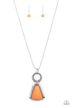 Load image into Gallery viewer, Stone Prairies Orange Necklace