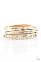Load image into Gallery viewer, Catwalk it Off Gold Triple Wrap