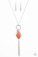 Load image into Gallery viewer, Stone Sonata Orange Necklace
