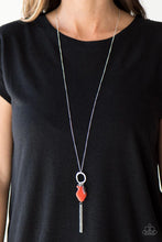 Load image into Gallery viewer, Stone Sonata Orange Necklace