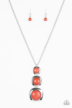 Load image into Gallery viewer, Stone Tranquility Orange Necklace