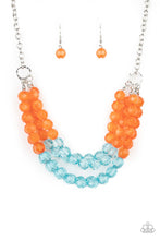 Load image into Gallery viewer, Summer Ice Orange Necklace