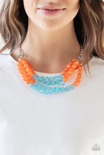 Load image into Gallery viewer, Summer Ice Orange Necklace