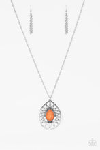 Load image into Gallery viewer, Summer Sunbeam Orange Necklace