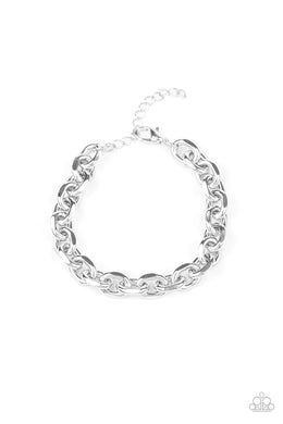 Advisory Warning Silver Men’s Bracelet