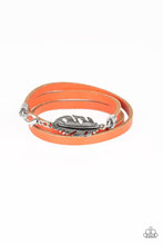 Load image into Gallery viewer, High Spirits Orange Clasp Triple Wrap