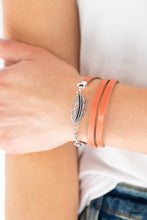 Load image into Gallery viewer, High Spirits Orange Clasp Triple Wrap