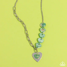Load image into Gallery viewer, HEART Of the Movement Green Necklace