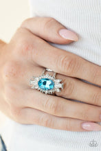 Load image into Gallery viewer, Icy Icon Blue Ring