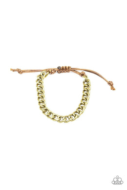 Blitz Brass Men’s Bracelet