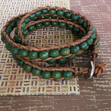 Load image into Gallery viewer, Pine Paradise Green Triple Wrap