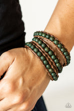Load image into Gallery viewer, Pine Paradise Green Triple Wrap