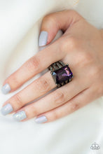 Load image into Gallery viewer, Expect Heavy Reign Purple Ring