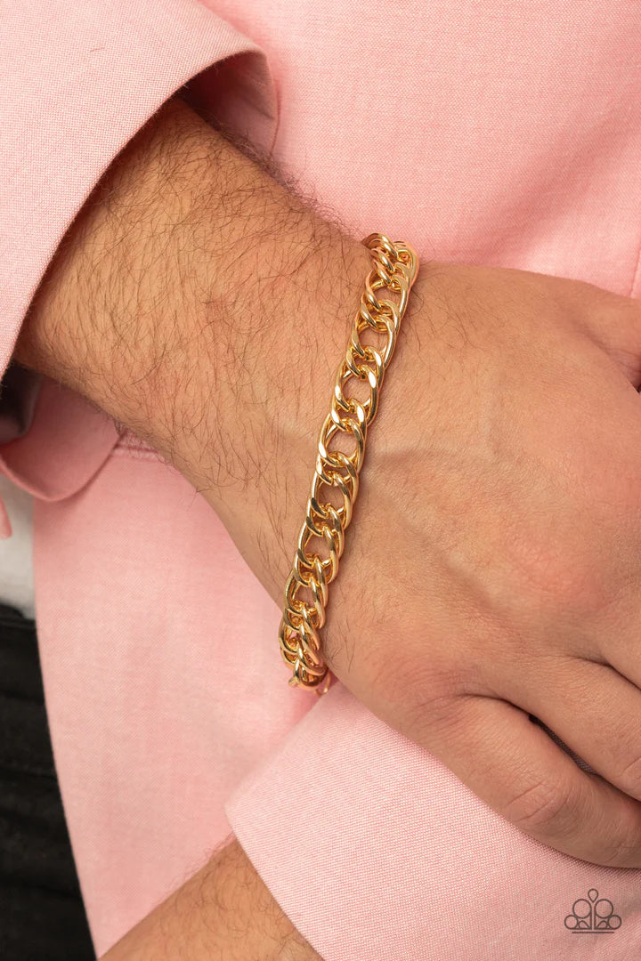 Game Changing Couture Gold Men’s Bracelet