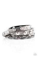 Load image into Gallery viewer, Runway Rave Silver Triple Wrap