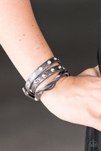 Load image into Gallery viewer, Runway Rave Silver Triple Wrap