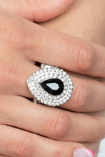 Load image into Gallery viewer, Icy Indulgence Black Ring