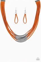 Load image into Gallery viewer, Walk the Walkabout Orange Necklace