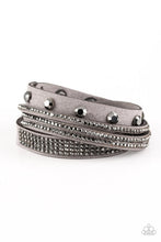 Load image into Gallery viewer, Totally Rockable Silver Triple Wrap