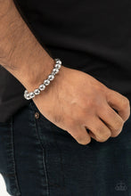 Load image into Gallery viewer, Resilience Silver Men’s Bracelet