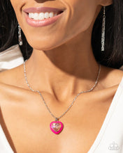 Load image into Gallery viewer, Heartfelt Hope Pink Necklace