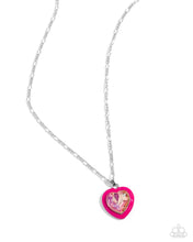 Load image into Gallery viewer, Heartfelt Hope Pink Necklace