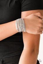 Load image into Gallery viewer, Back to BACKPACKER Silver Clasp Wrap