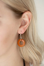 Load image into Gallery viewer, Wonderfully Walla Walla Wood Orange Necklace