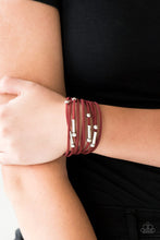 Load image into Gallery viewer, Back to BACKPACKER Red Clasp Wrap