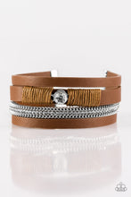 Load image into Gallery viewer, Catwalk Craze Brown Clasp Wrap