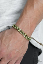 Load image into Gallery viewer, Rulebreaker Brass Men’s Bracelet