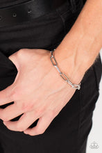 Load image into Gallery viewer, Tailgate Party Silver Men’s Bracelet