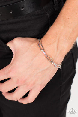 Tailgate Party Silver Men’s Bracelet