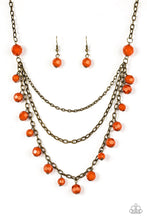 Load image into Gallery viewer, You the Glam Orange Necklace