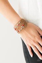 Load image into Gallery viewer, Colorfully Coachella Red Clasp Wrap