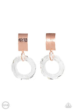 Load image into Gallery viewer, Clear Out Copper Clip On Earrings