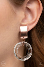 Load image into Gallery viewer, Clear Out Copper Clip On Earrings