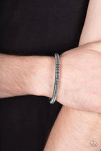 Load image into Gallery viewer, Turbocharged Silver Men’s Cuff