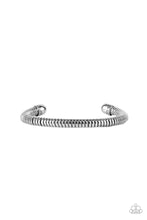 Load image into Gallery viewer, Turbocharged Silver Men’s Cuff