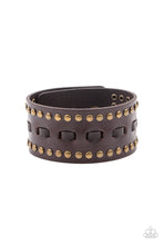 Load image into Gallery viewer, A Roam With a View Brown Snap Bracelet