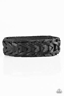 Back Country Black Snap Bracelet