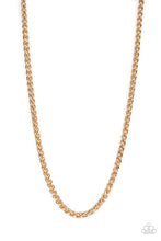 Load image into Gallery viewer, Metro Monopoly Mens Gold Necklace