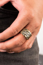 Load image into Gallery viewer, Fossil Fuel Brass Men’s Ring