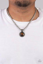 Load image into Gallery viewer, Pendant Dreams Mens Brown Necklace