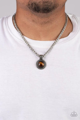 Pendant Dreams Mens Brown Necklace